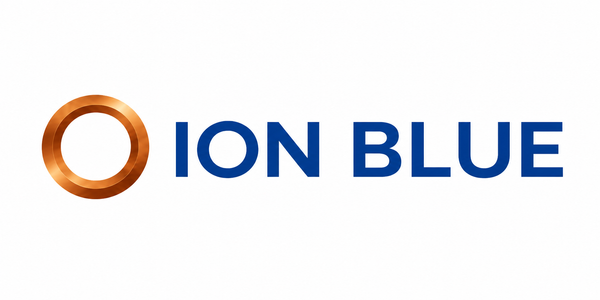 ION BLUE — Peptides Done Precisely logo